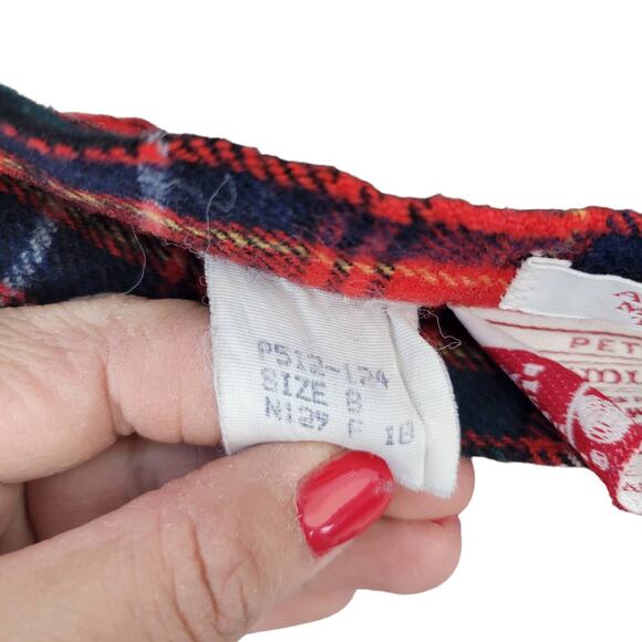 Vintage Pendleton Authentic Macinnes 100% Virgin Wool Plaid Petite Skirt Sz US 8 - Picture 9 of 13